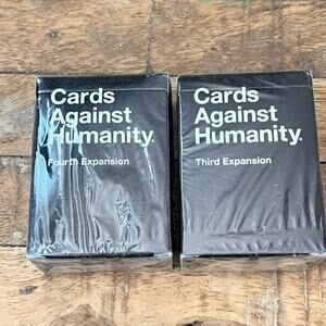 Cards Against Humanity Third and Fourth Expansion Pack Brand New Sealed